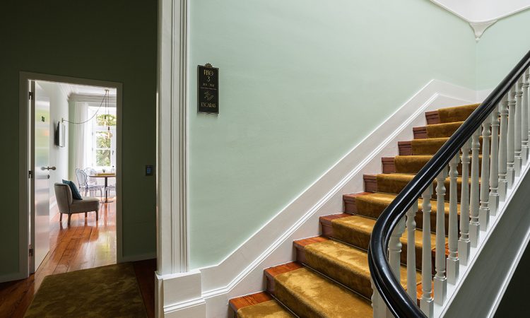 Architectural detail of the house